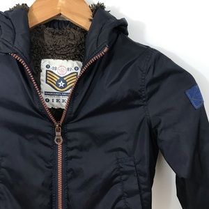 IKKS navy lightweight jacket